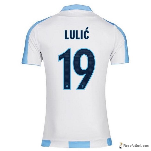 Camiseta Lazio Replica Segunda Ropa Lulic 2017/18